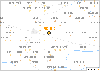 map of Şaula