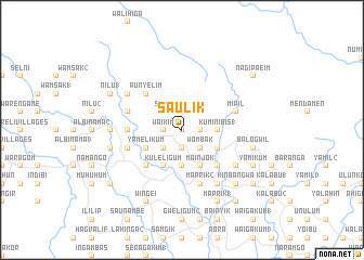 map of Saulik