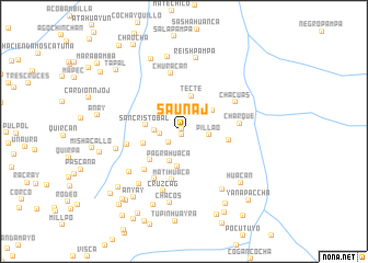 map of Saunaj