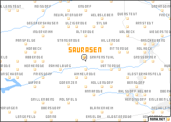 map of Saurasen