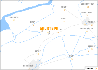 map of Saurtepa