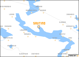 map of Sautino