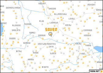 map of Savër