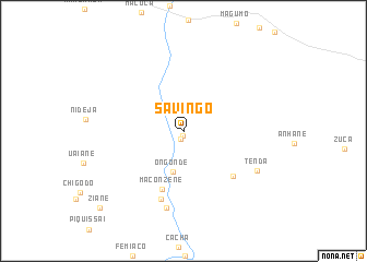 map of Savingo