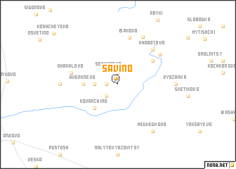 map of Savino