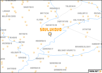 map of Savlukovo