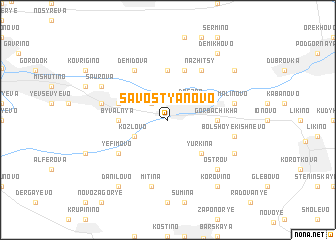 map of Savost\