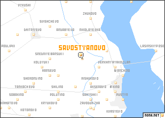 map of Savost\