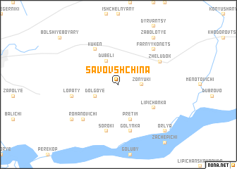 map of Savovshchina