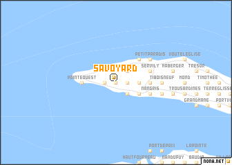 map of Savoyard
