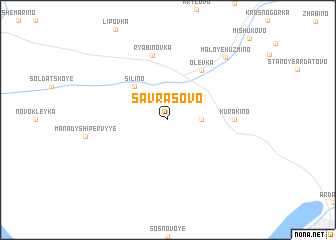 map of Savrasovo