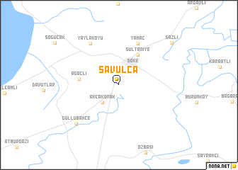 map of Savulca