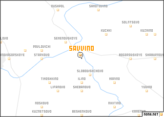 map of Savvino