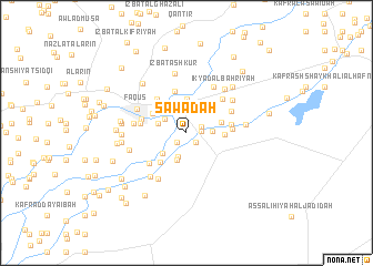 map of Sawādah