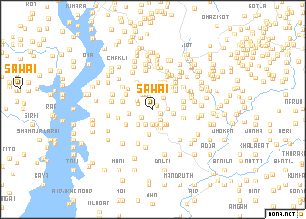 map of Sawāi