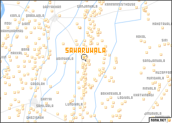 map of Sawarūwāla
