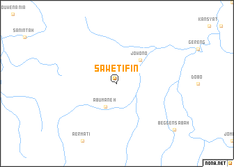 map of Sawetifin