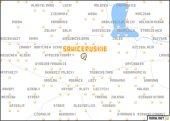 map of Sawice Ruskie