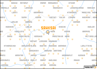 map of Sawk Sai