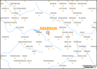 map of Sawpekhi