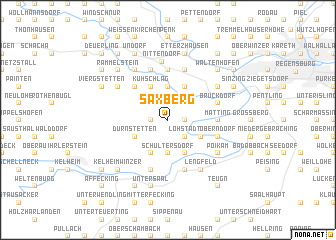 map of Saxberg