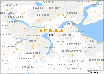 map of Sayreville