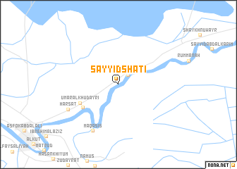 map of Sayyid Shāţiʼ