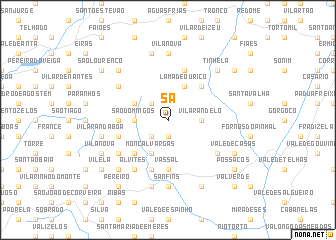 map of Sá