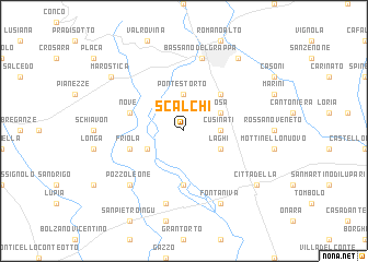 map of Scalchi