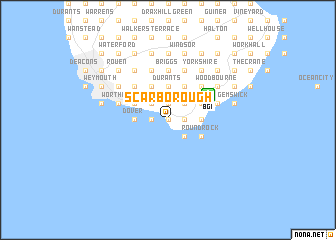 map of Scarborough