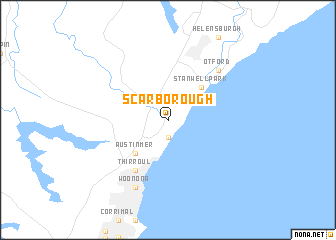 map of Scarborough