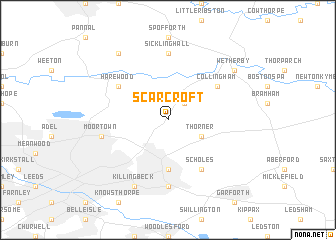 map of Scarcroft