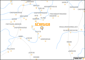 map of S. Cardiga