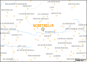 map of Scartaglin