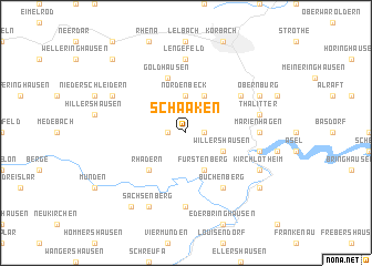 map of Schaaken