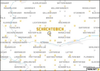 map of Schachtebich