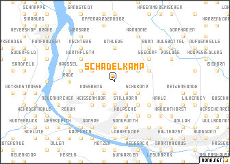 map of Schädelkamp