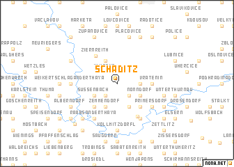 map of Schaditz