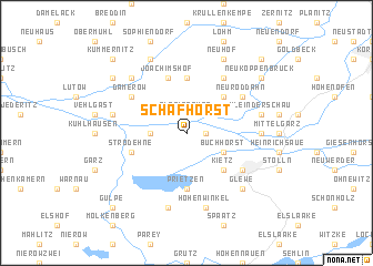 map of Schafhorst