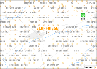 map of Schafwiesen