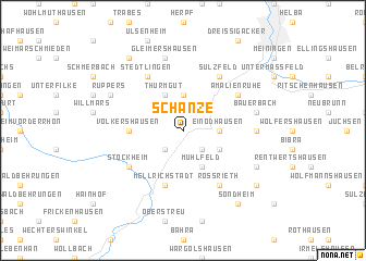 map of Schanze