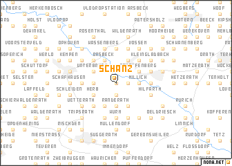 map of Schanz