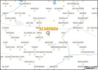 map of Scharbow