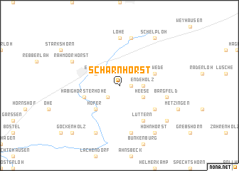 map of Scharnhorst