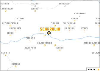 map of Scharouia