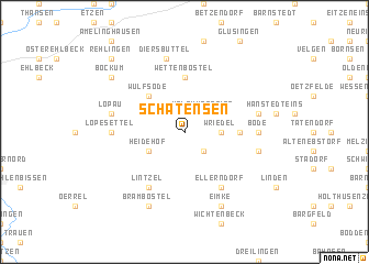 map of Schatensen