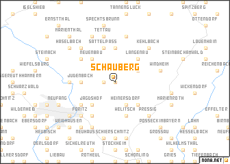 map of Schauberg