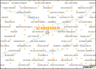 map of Schauerheim