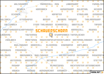 map of Schauerschorn