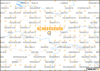 map of Scheergrund